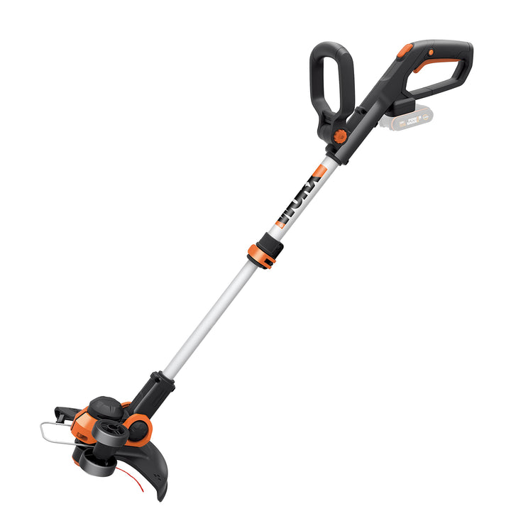 WORX WG163E.9 20 V 30 cm schnurloses Trimmer-Werkzeug (ohne Akku oder Ladegerät) – Leichter Rasentri