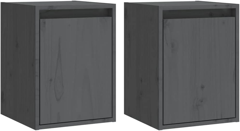 vidaXL 2X Wandschrank Hängeschrank TV Schrank Holzschrank TV Möbel Regal Aufbewahrung Wohnzimmer Büc