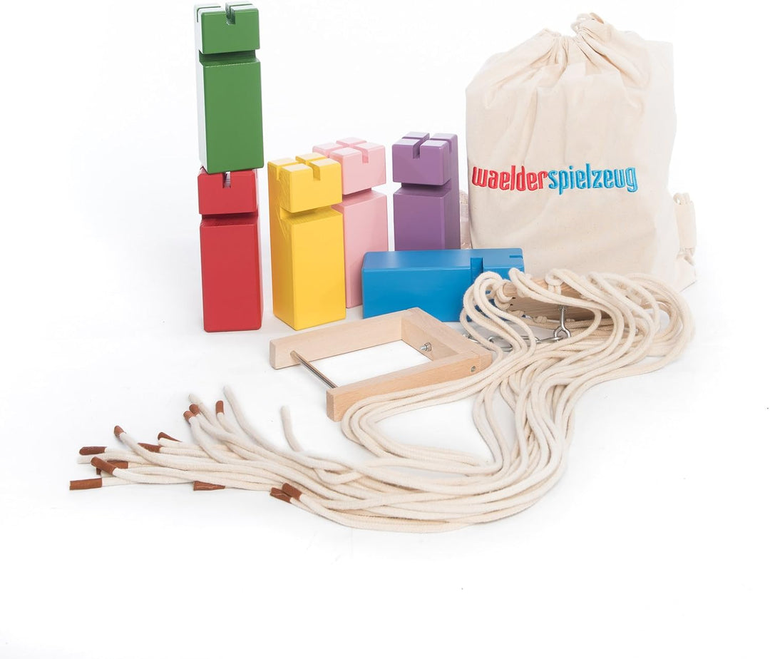 waelderspielzeug Fröbelturm - Teamspiel für Erwachsene und Kinder ab 8 Jahren - das Original aus hei