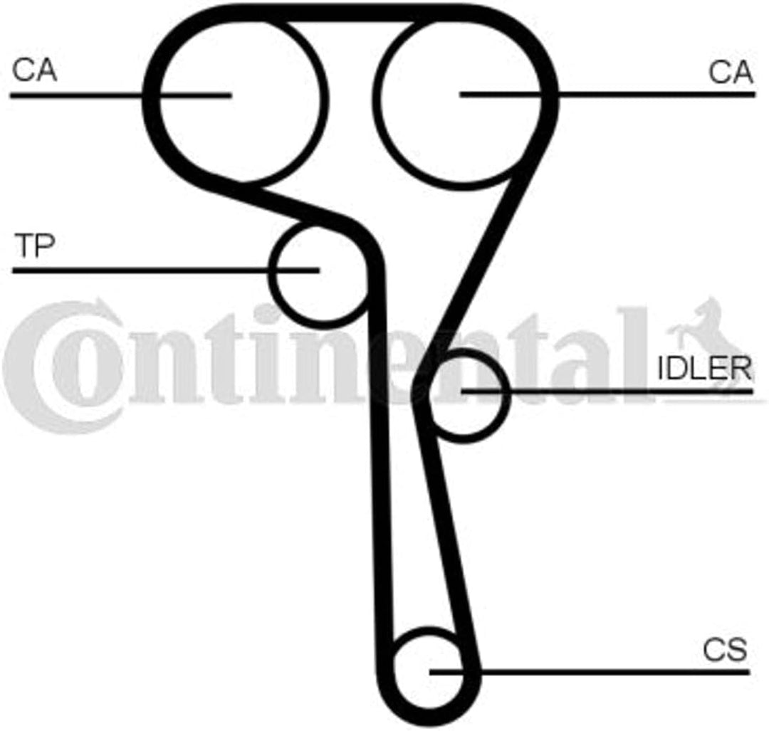 Continental Ctam CT1167WP1PRO - Wasserpumpe + Zahnriemensatz