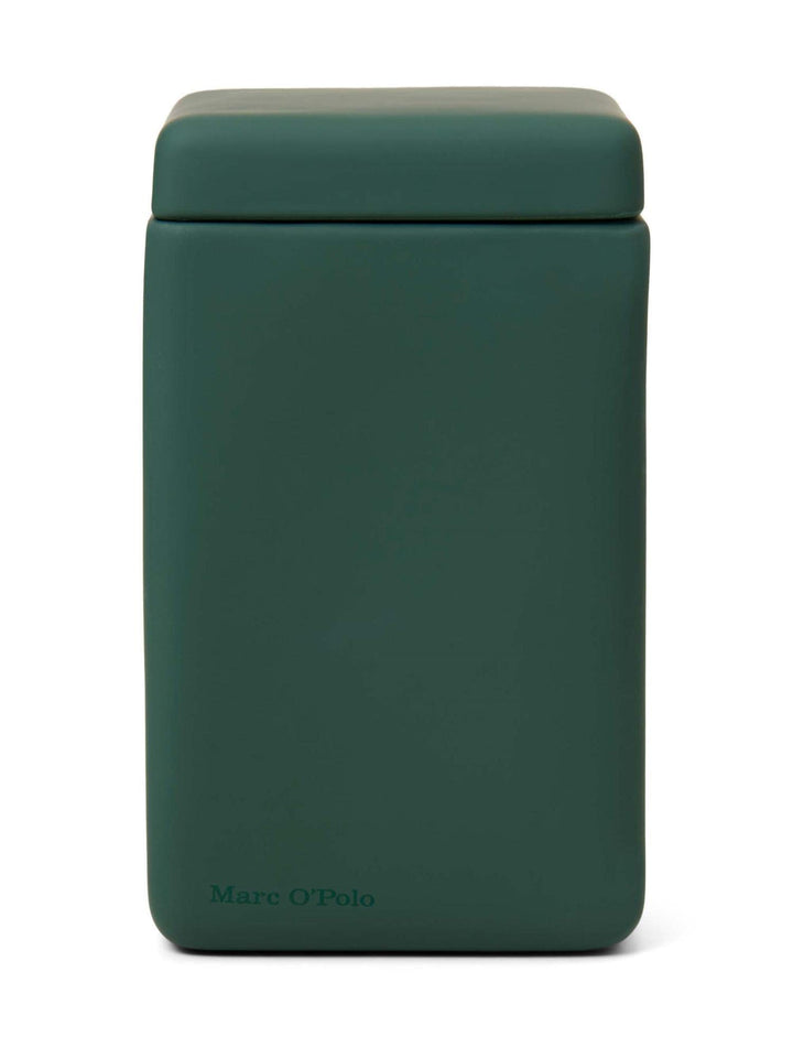 Marc O Polo Bad Accessoires The Edge Dark-Green, Aufbewahrungsbehälter gross 10,5x10,5x17 cm Dunkelg