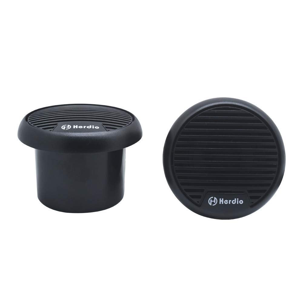 Herdio 7,6 cm Heavy Duty wasserdichte Motorrad Lautsprecher Wasserdicht Marine Lautsprecher für Boot