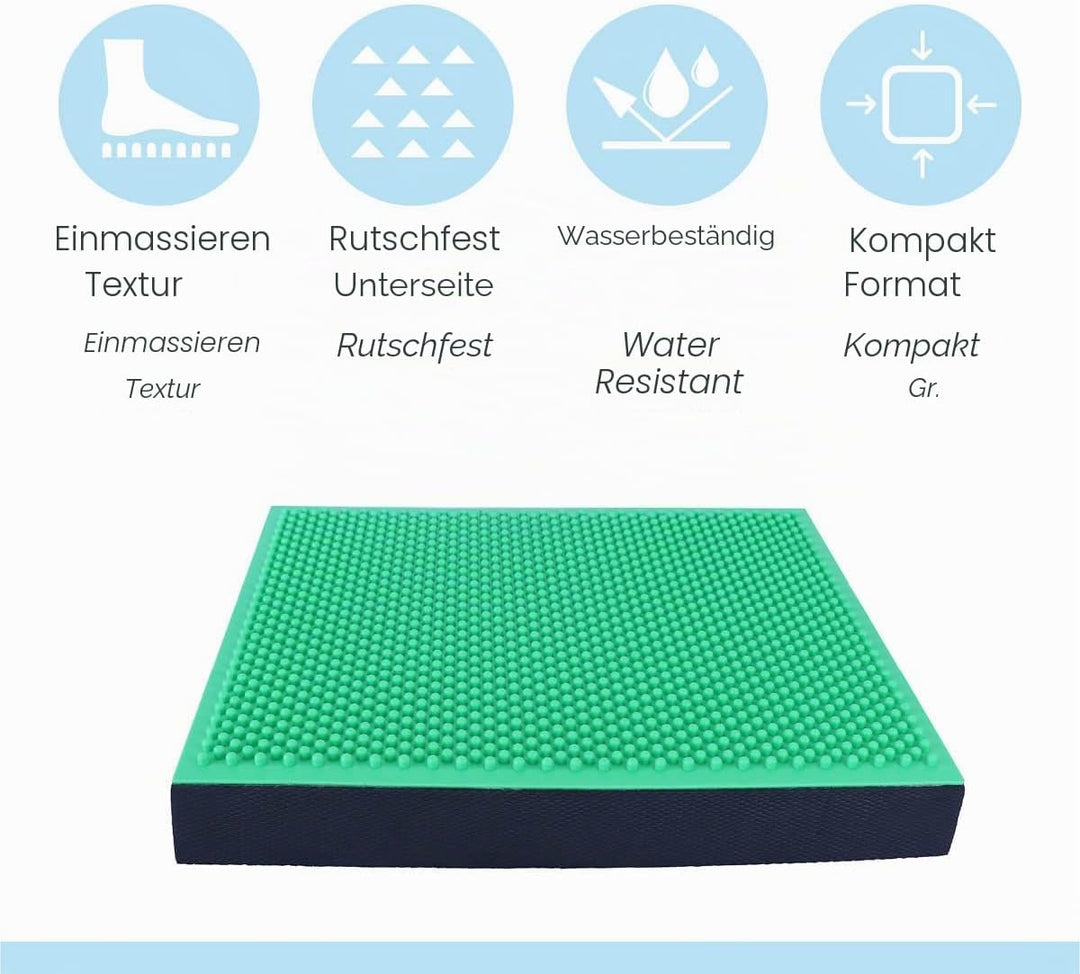 Spiky 2-in-1 Balance Pad - Schwarz/Grün