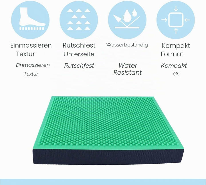 Spiky 2-in-1 Balance Pad - Schwarz/Grün