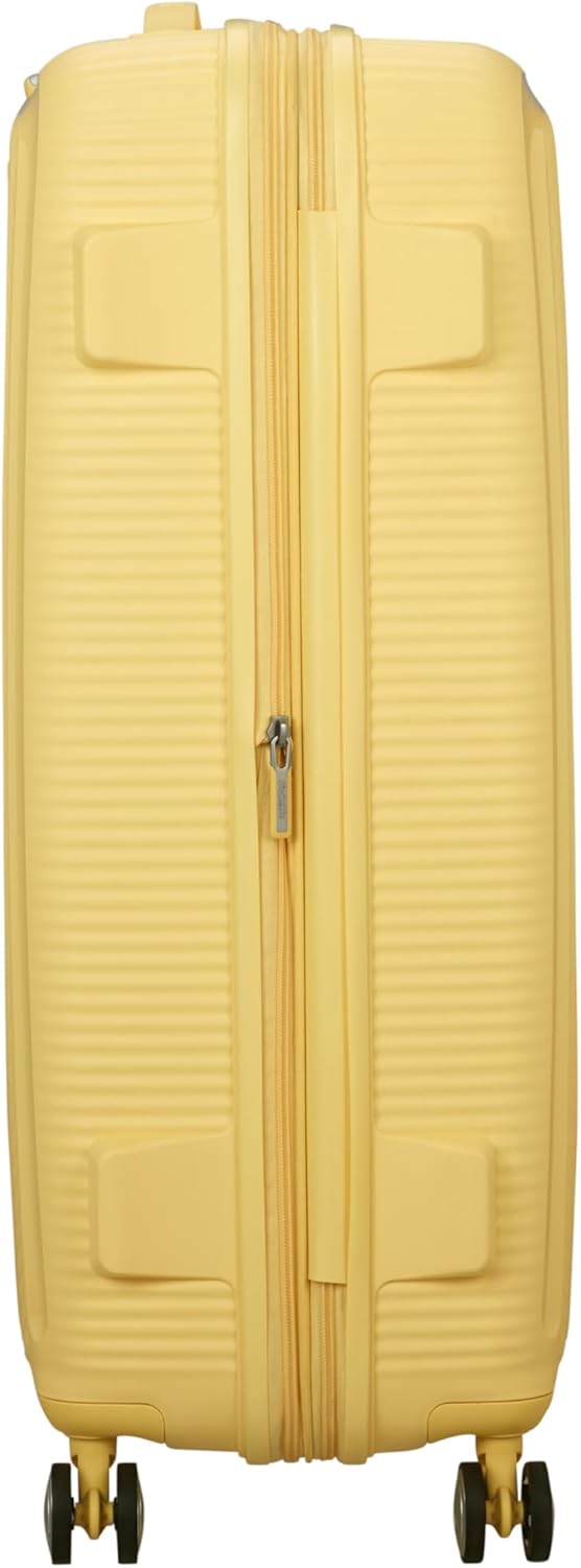 American Tourister Soundbox - Hartschalenkoffer Gross, 77 cm - Trolley Koffer mit 4 Rollen, TSA-Schl
