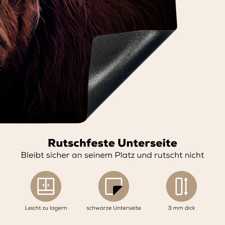 KitchenYeah© Herdabdeckplatte Einteilig Ceranfeld Abdeckplatte für Induktionsschutz Ceranfeldabdecku
