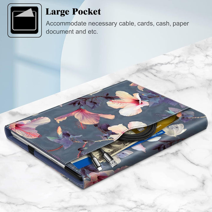 Fintie Hülle für Microsoft Surface Pro 9 13 Zoll (2022) - Multi-Sichtwinkel Hochwertigem Kunstleder