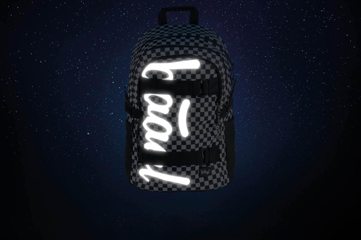 Baagl Schulrucksack für Jungen Mädchen Teenager - Skateboard Rucksack - Kinderrucksack mit Laptopfac