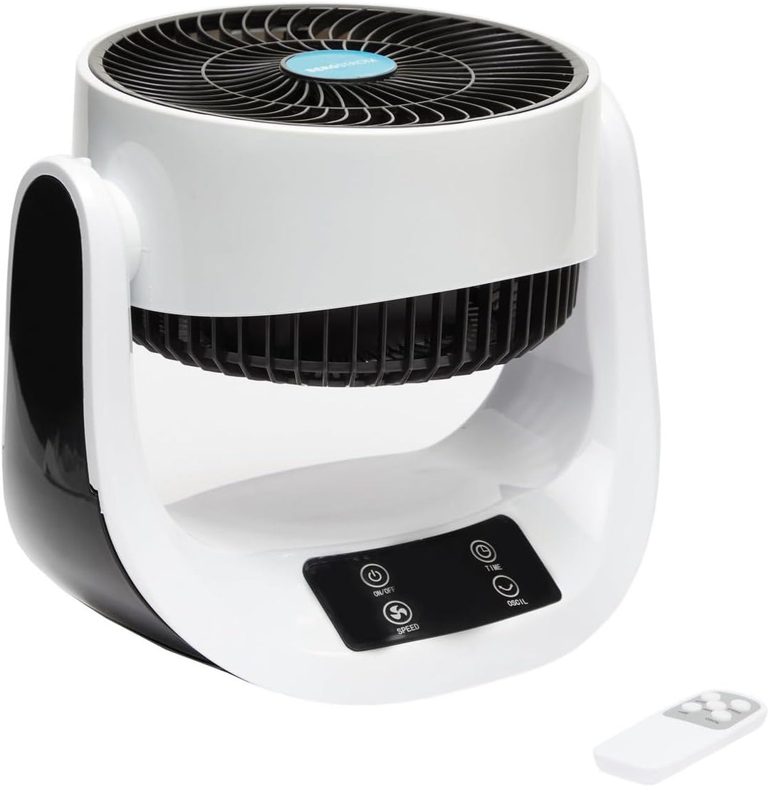 3 Pagen® kompakter Ventilator mit Fernbedienung – 3 Geschwindigkeitsstufen für ideale Abkühlung – 70