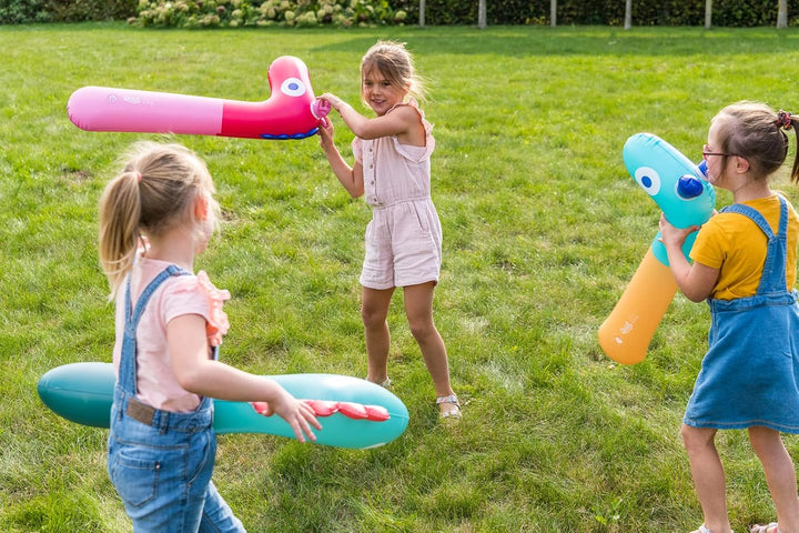Quut - Noodle Friends – Spielzeug für drinnen und draussen rote Kirsche, rote Kirsche