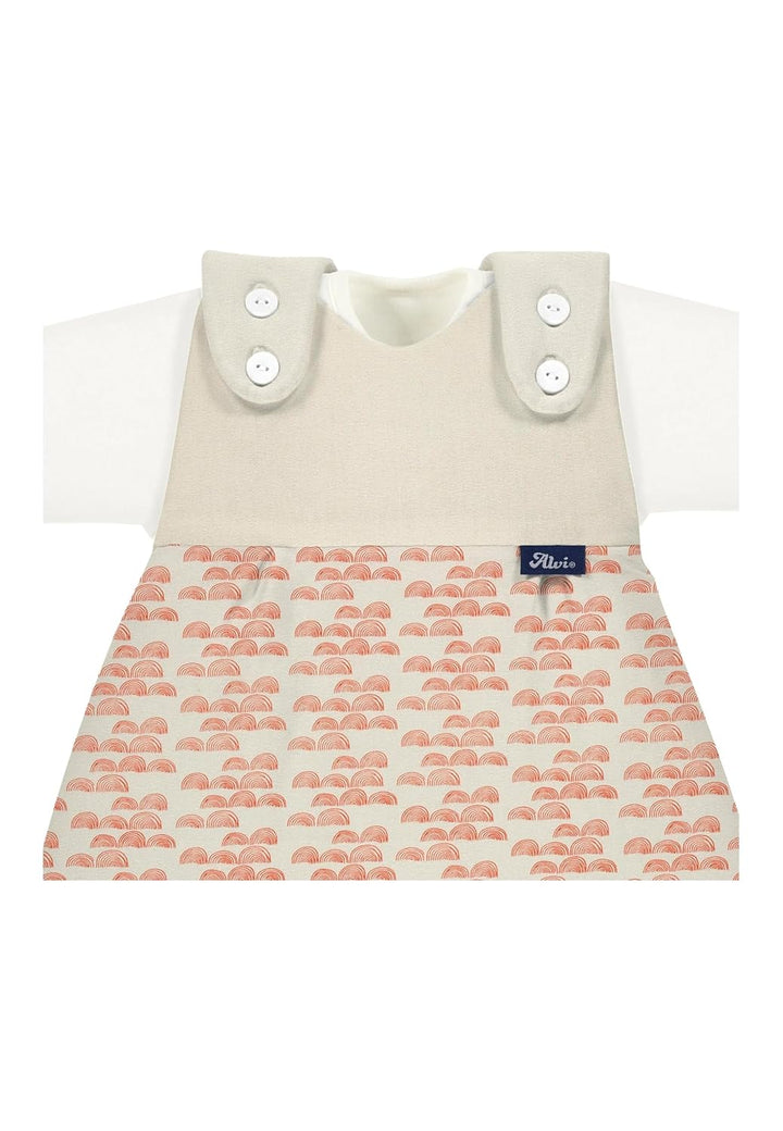Alvi Baby-Mäxchen 3-teilig Baumwolle Baby Schlafsack Set, 2.5 TOG, Sommer- und Winterschlafsack, mit