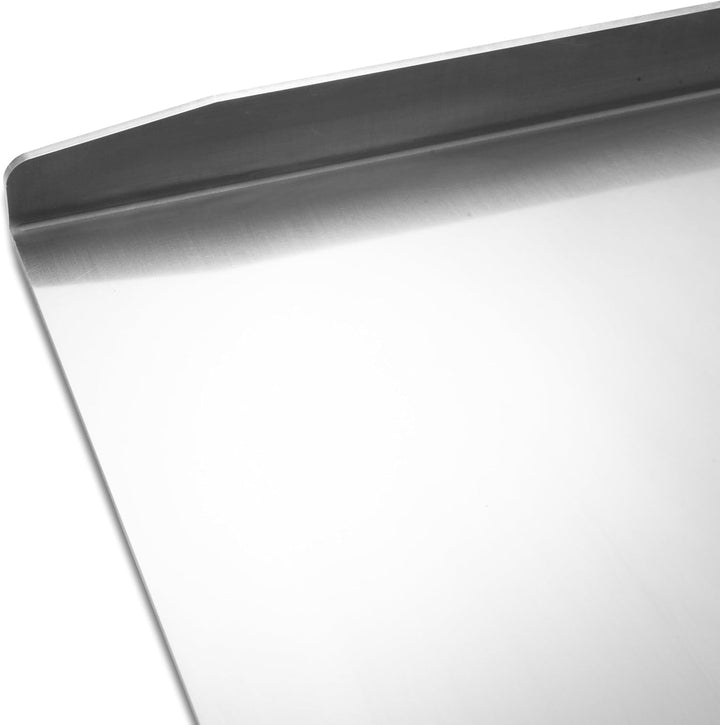 Plancha Edelstahl Grillplatte | passend für Burnhard Big Earl - 42,5x37,5cm | 4mm Massiv, Burnhard B