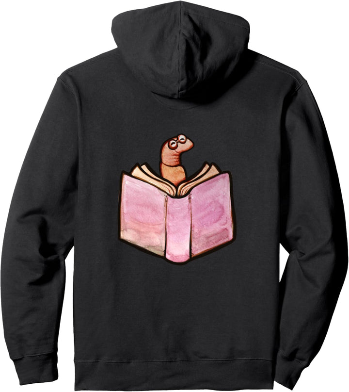 Bookworm Cute Bookish Bücherwurm Netter Leser Pullover Hoodie