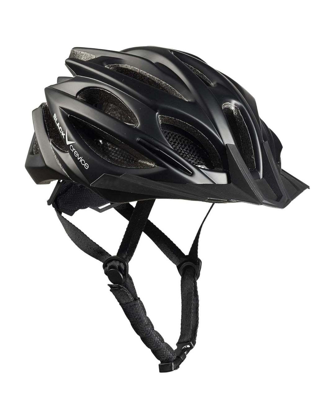 Black Crevice Fahrradhelm Erwachsene I Fahrradhelm I Fahrradhelm Herren &amp; Damen I MTB-Helm I Radhelm