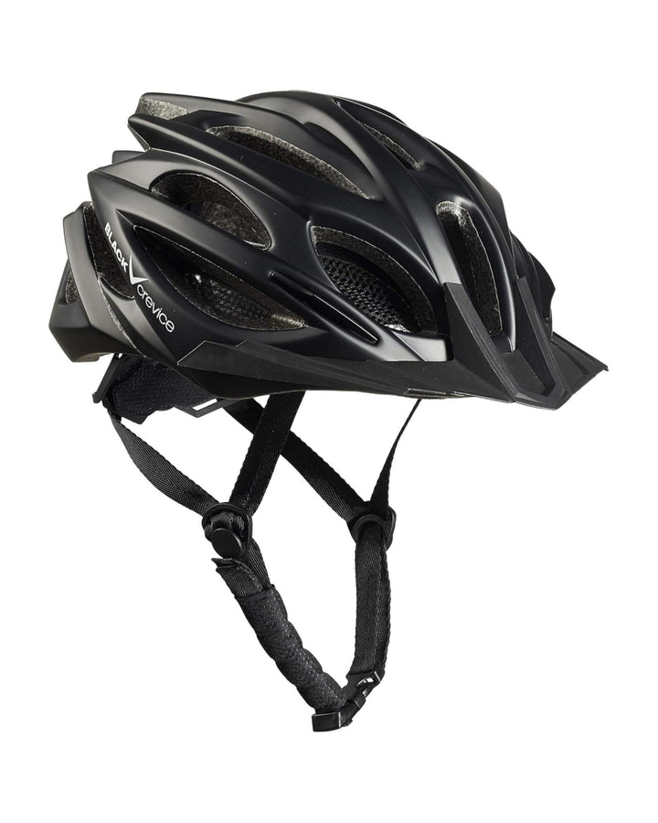 Black Crevice Fahrradhelm Erwachsene I Fahrradhelm I Fahrradhelm Herren &amp; Damen I MTB-Helm I Radhelm