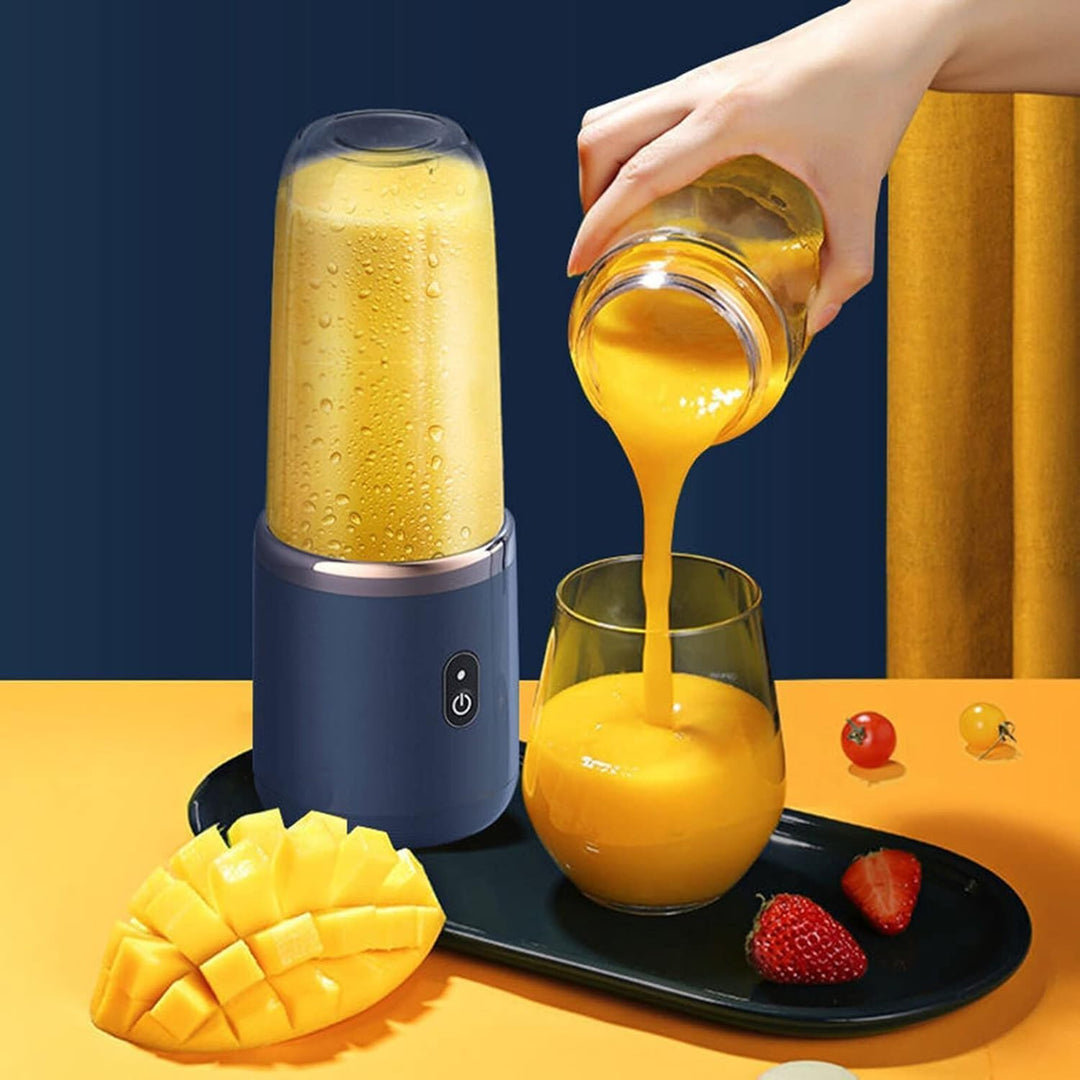 Smart-J Turboblend tragbarer Standmixer mit wiederaufladbarem Lithium-Akku, USB 1500 mAh, kompaktes