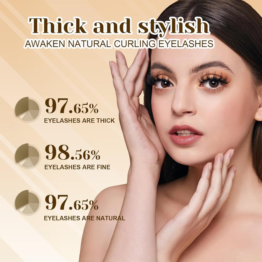Premium Eyelash Serum, Professionelle Lash Serum, Wimpernserum Long Lashes, für Pflege Gebrochene Wi