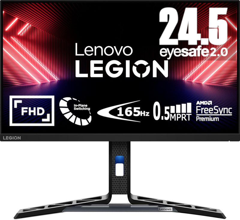 Lenovo Legion R25i-30 | 25 Zoll Full HD Gaming Monitor | 1920 x 1080 | 180Hz | 400 nits | 0,5ms Reak