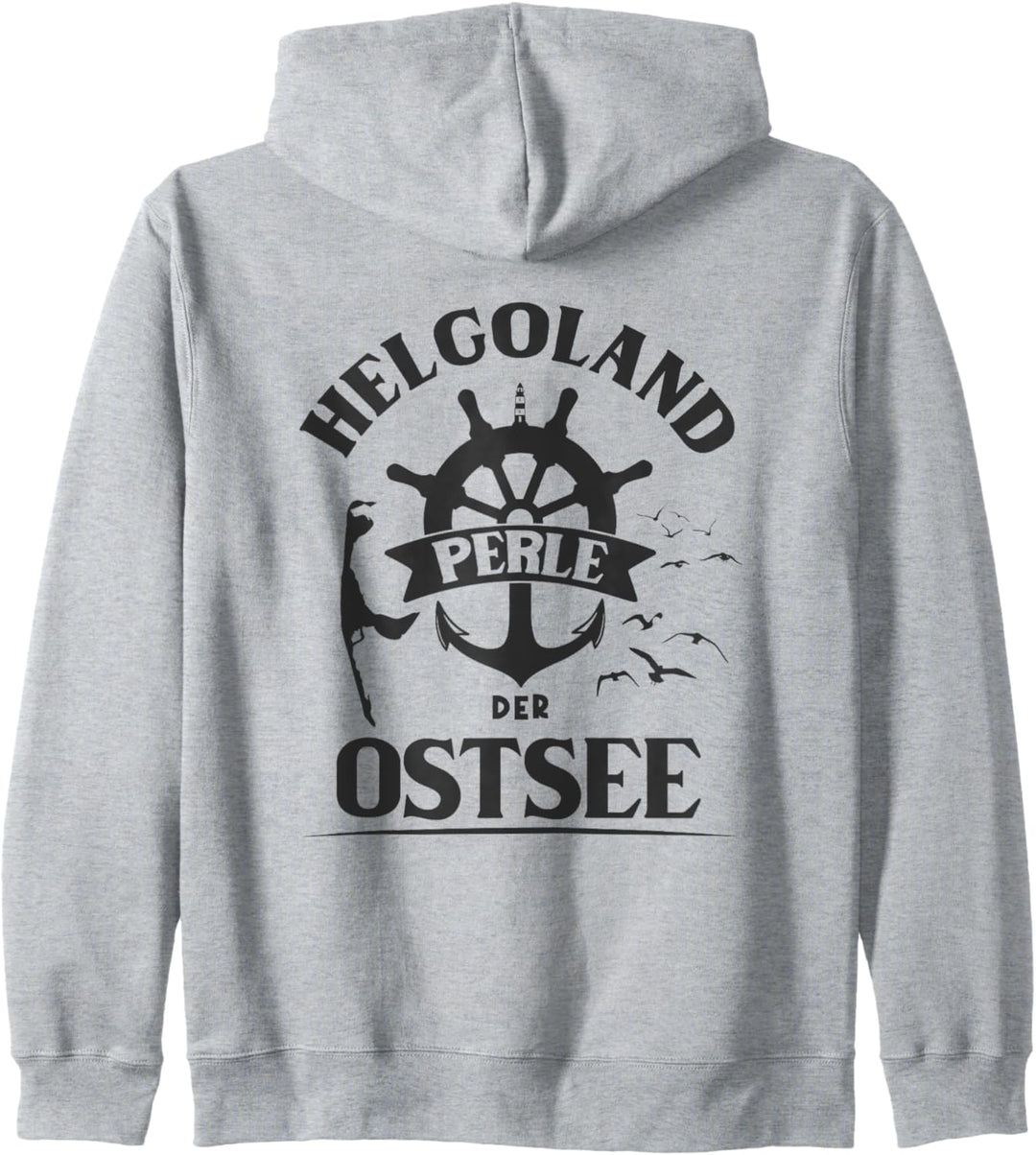 Helgoland, Perle der Ostsee - Lustiges Insel Urlaub Kapuzenjacke