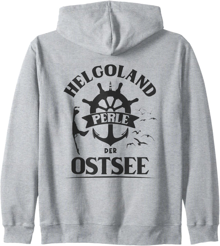 Helgoland, Perle der Ostsee - Lustiges Insel Urlaub Kapuzenjacke