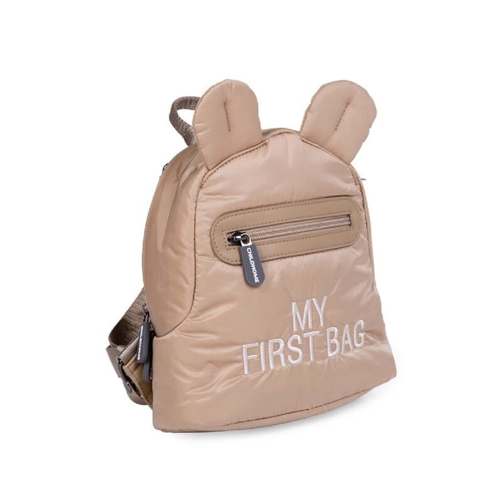 CHILDHOME, Kinderrucksack Baby, Schule, Kindergarten, Krippe, Zwei Fächer, Lunchbag/Flaschen geeigne