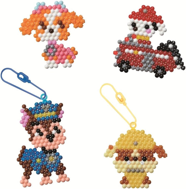 Aquabeads 35125 Paw Patrol Schlüsselanhänger Bastelset, Wasserperlen Kreativset mit Paw Patrol Chara