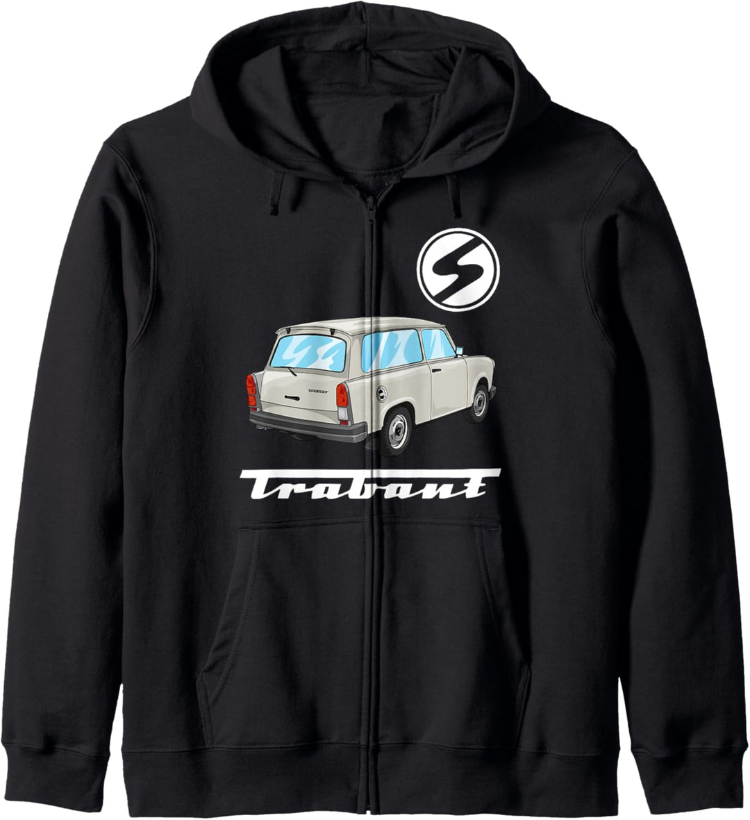 Trabant 1.1 Trabi 601 Trabant Kübel DDR Ostdeutschland Kapuzenjacke