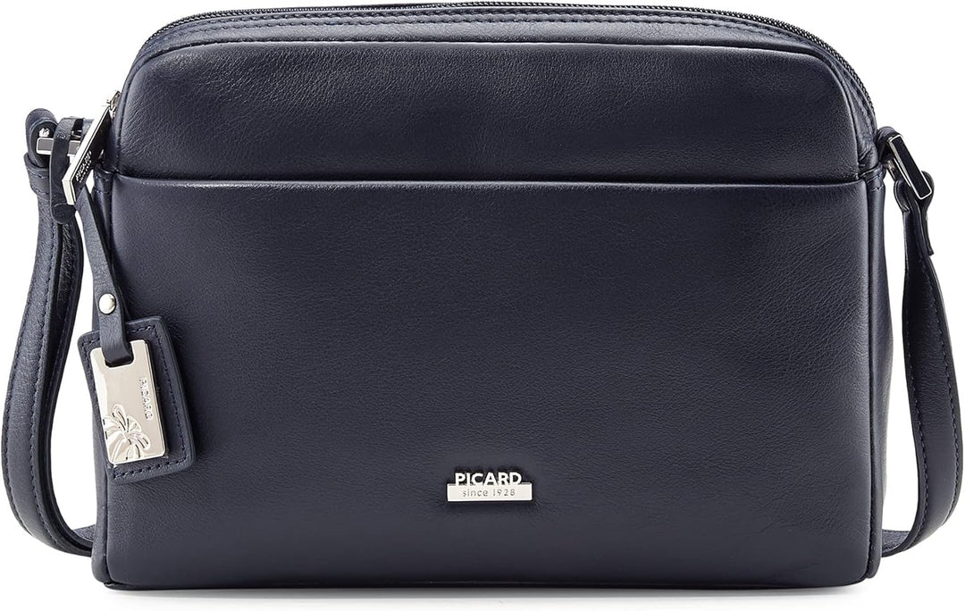Picard Damen Schultertasche REALLY aus Echtleder Klein | mit Reissverschluss | Schultertasche | Allt