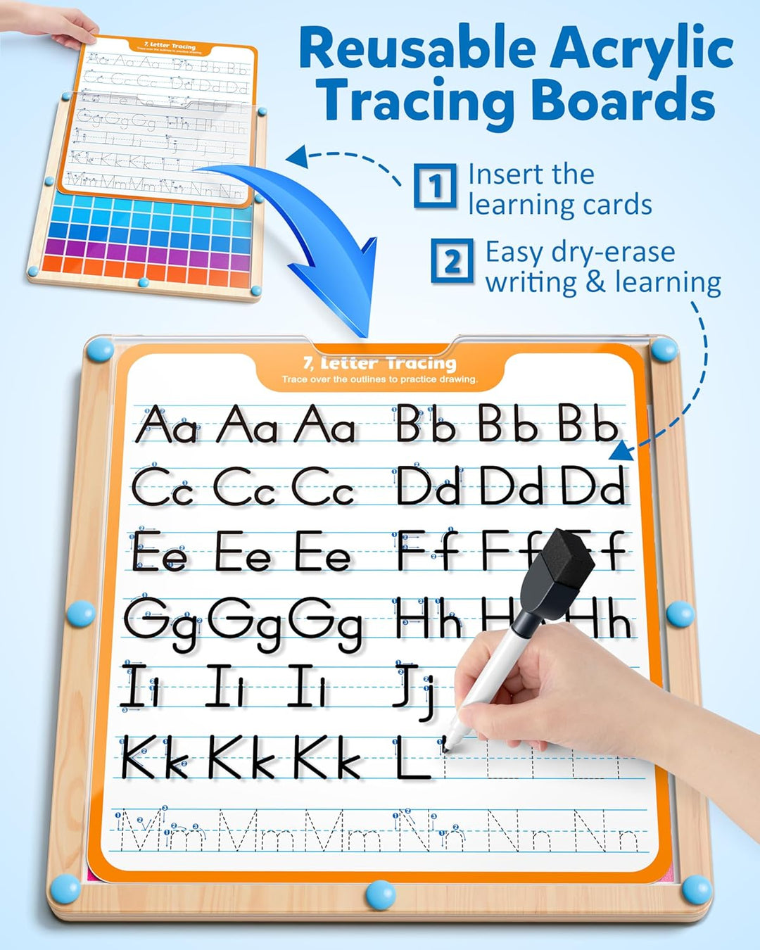 Coogam Handschrift Lerntafel