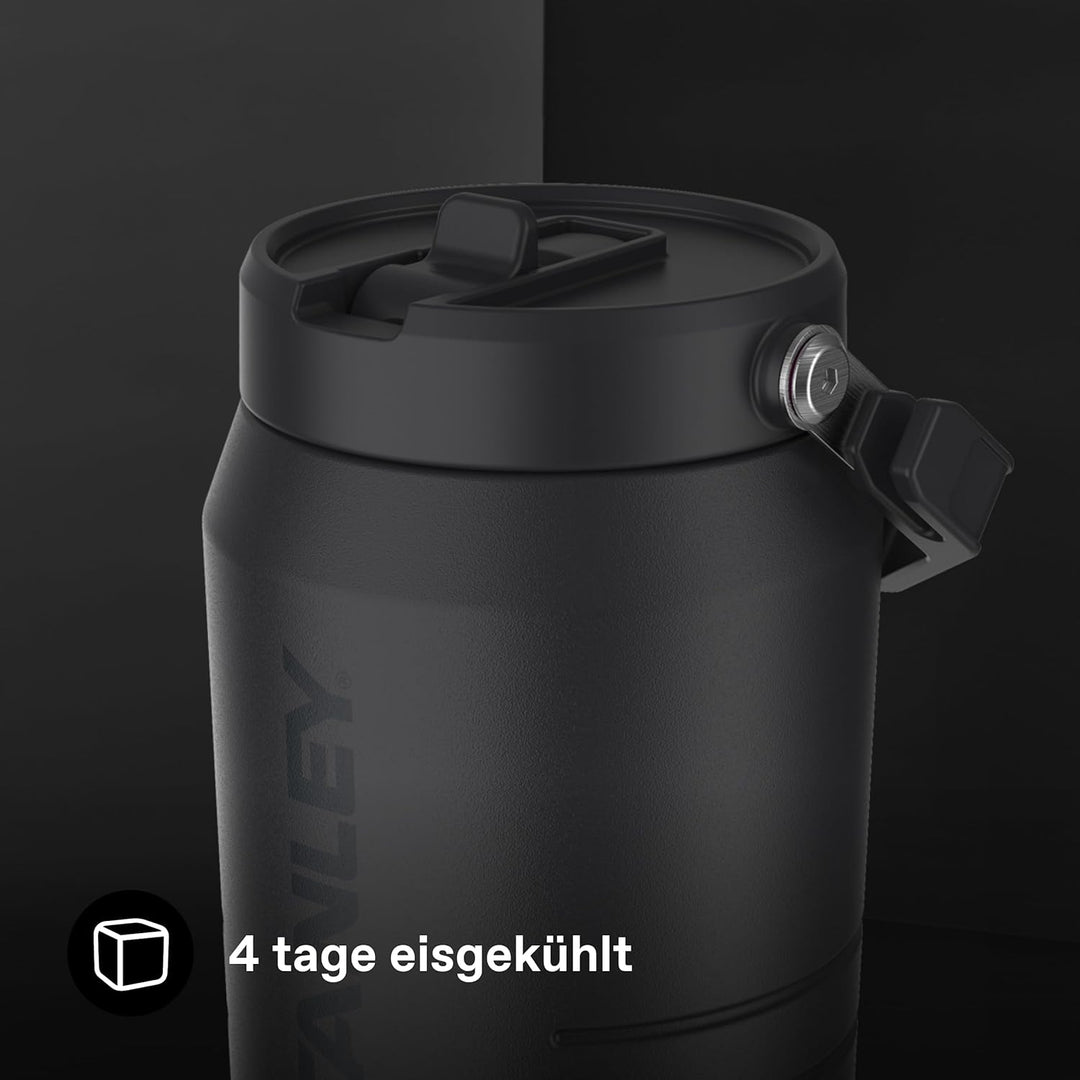 Stanley 1913 IceFlow Flip Straw Jug 1.9L - Thermobecher Kühlt 20 Stunden - 4 Tage Eisgekühlt - Ausla