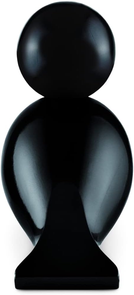 Kay Bojesen Ravn Singvogel Figuren 15.5 cm Weihnachtsdekoration, schwarz 17 x 6 x cm Schwarz, Klein,