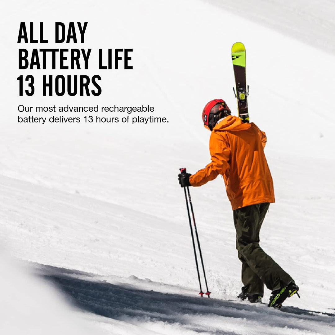 Outdoor Tech Chips 3.0 Helm Lautsprecher mit Bluetooth für kabelloses Helm Audio und Musik für Schne