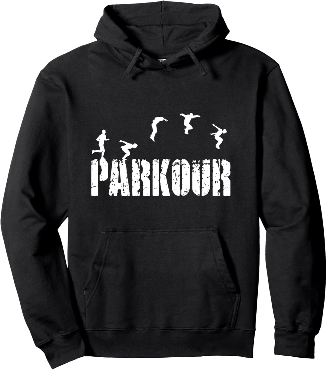 Parkour Parkourläufer Freerunning Extremsport Strassensport Pullover Hoodie