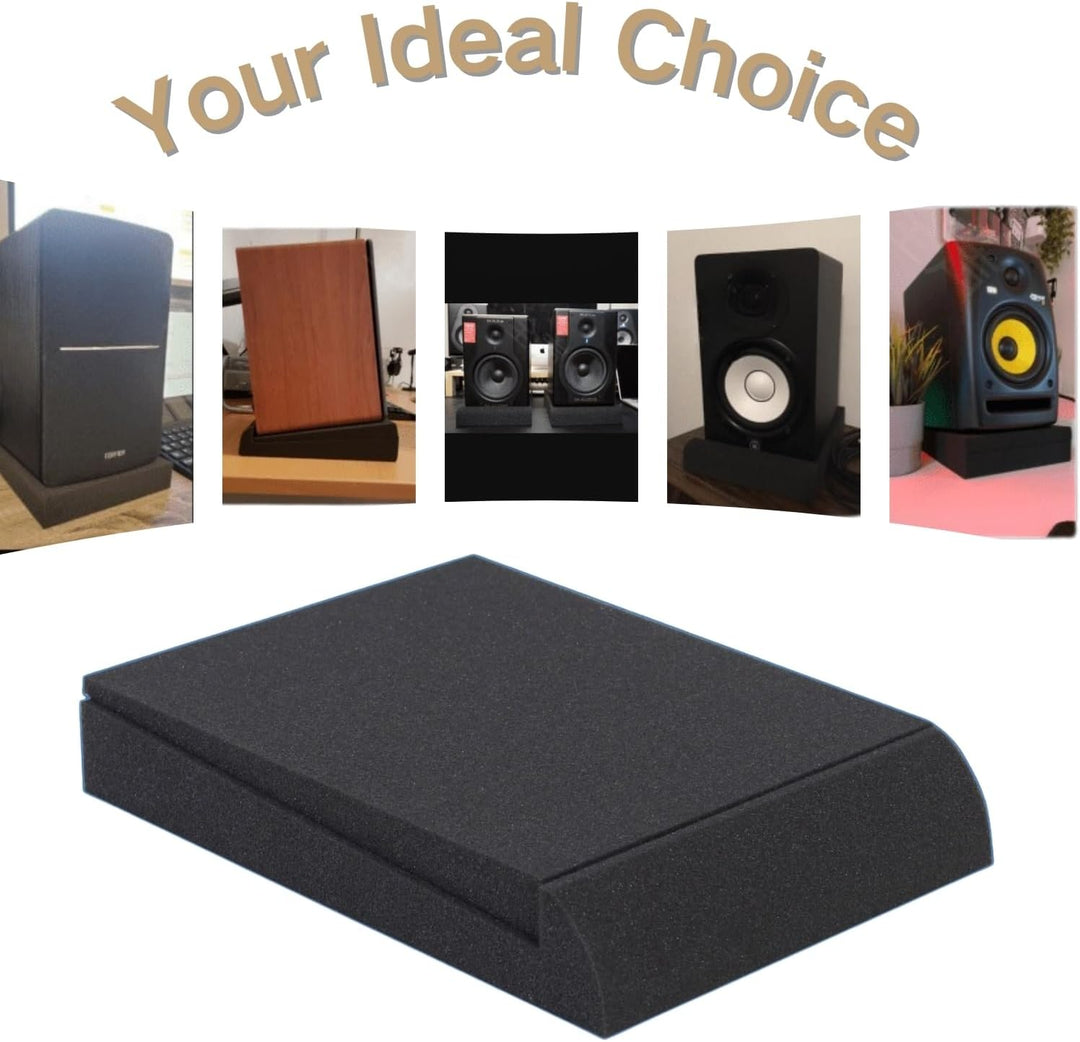 2PCS 20x28x4.2 cm Speaker Sound Insulation Mat Soundproofing Mat Acoustic Foam Board Sponge Sound Ab