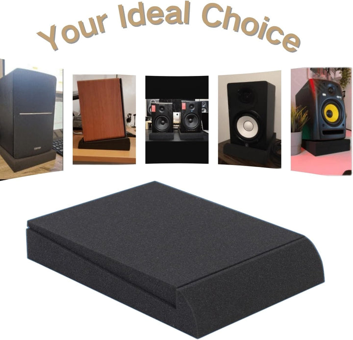 2PCS 20x28x4.2 cm Speaker Sound Insulation Mat Soundproofing Mat Acoustic Foam Board Sponge Sound Ab