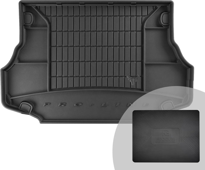 FROGUM ProLine 3D Gummimatte Exklusive Auto Kofferraummatte Kofferraumwanne für Kia Sorento I 2002-2