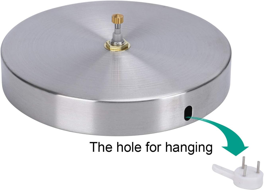 Lafocuse 3D Uhrzeiger Wanduhr Gross XXL, DIY Modern Lautlos Uhr Metall Silber, Uhrwerk mit Zeiger, W