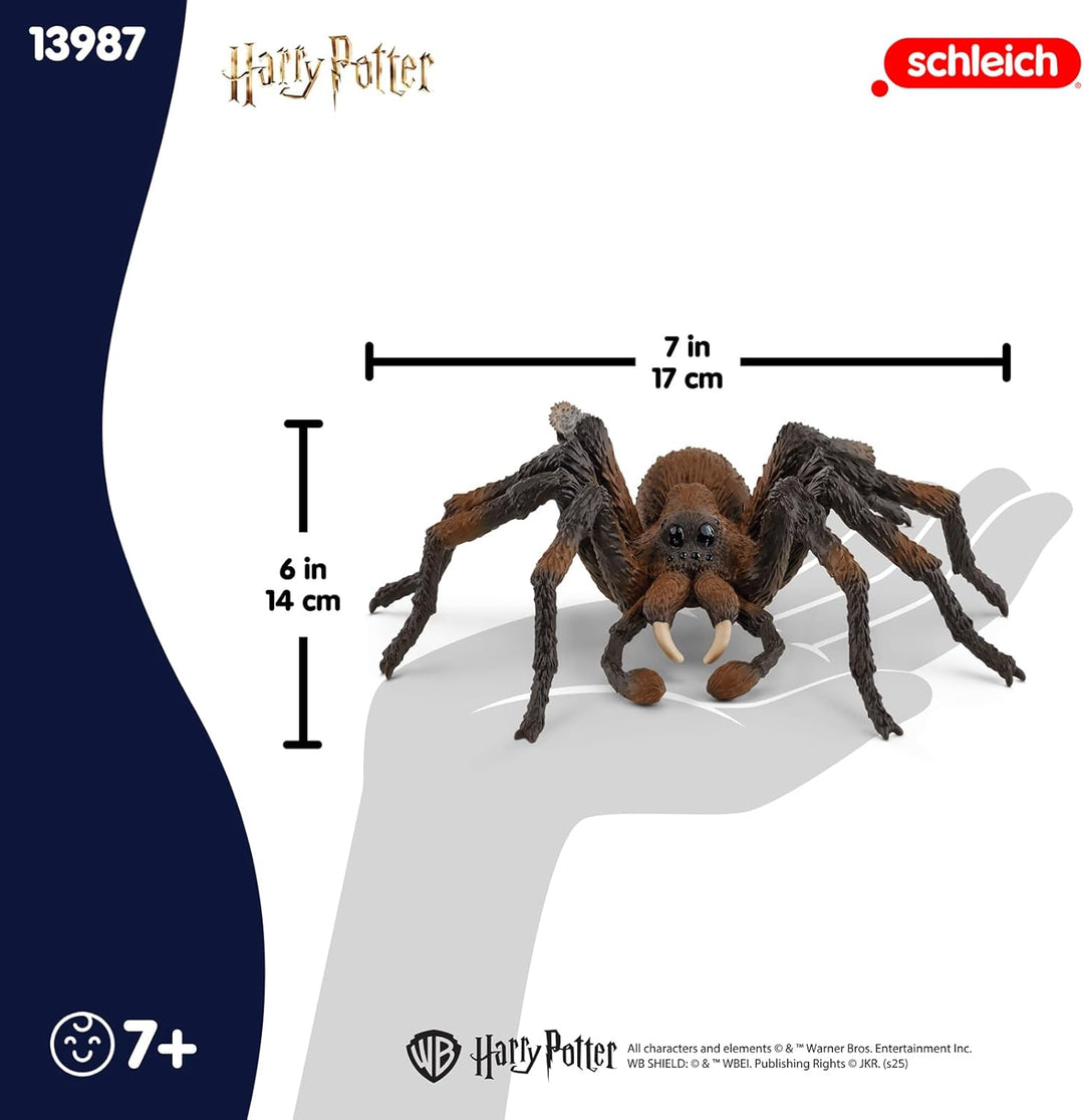 SCHLEICH Harry Potter | Aragog 13987 | Spinnenfigur mit 8 Augen | als Harry Potter Deko oder Sammelf