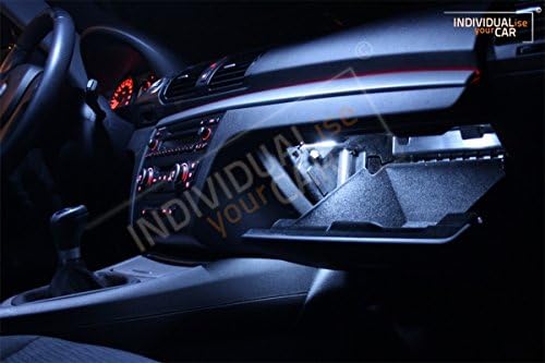 INDIVIDUALise your CAR Innenraumbeleuchtung SET für 1er E81 (Cool-White) Kaltweiss, Cool-White