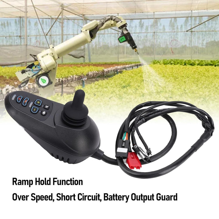 Fafeicy Elektrischer Rollstuhl-Joystick-Controller, Mobilitätsstuhl-Joystick-Controller, Rollstuhl-