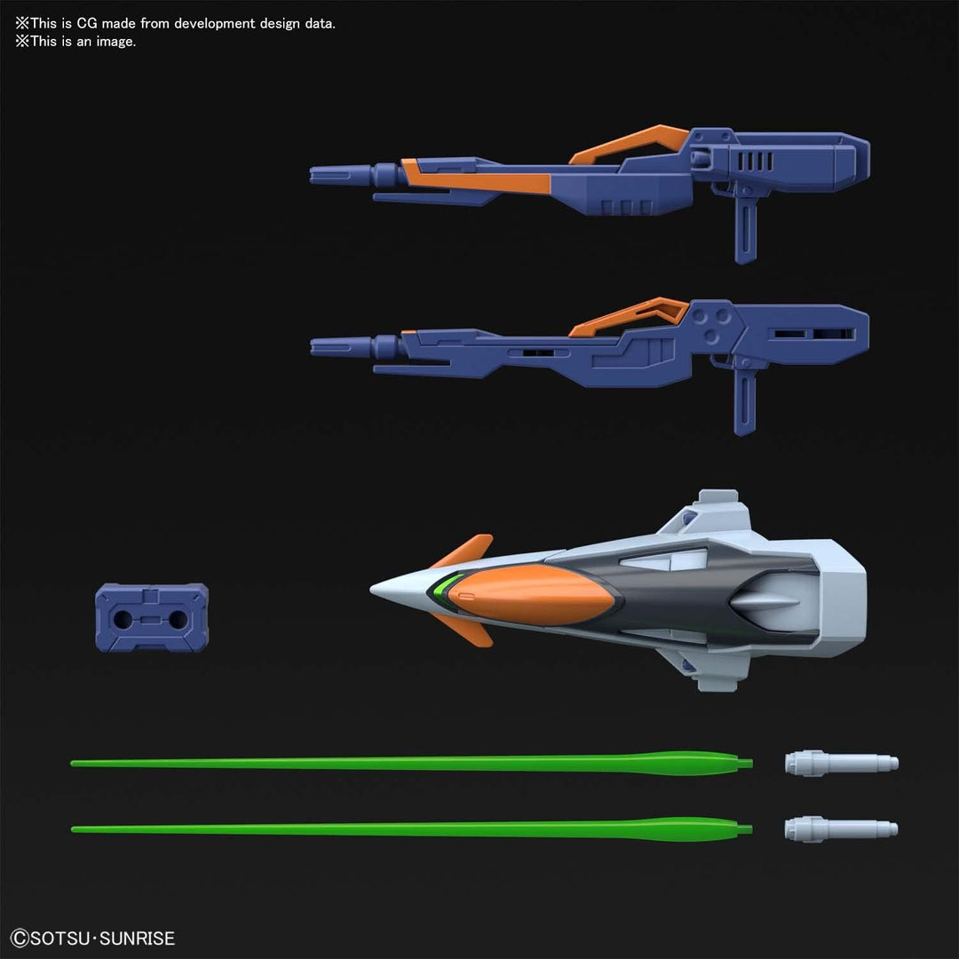 BANDAI Gundam - HG 1/144 Gundam Wing Sky Zero - Modellbausatz Wing Gundam Sky Zero, Wing Gundam Sky