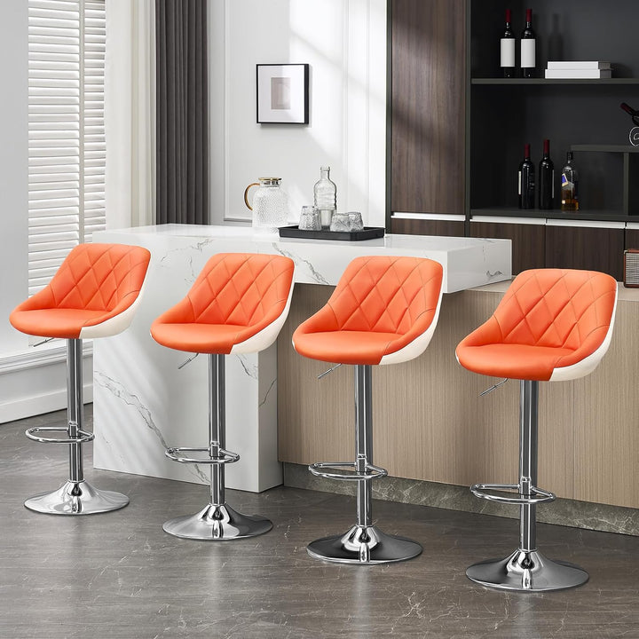 WOLTU® 1x Barhocker Barstuhl Tresenhocker Bistrohocker mit Griff, Design Stuhl, höhenverstellbar, fr