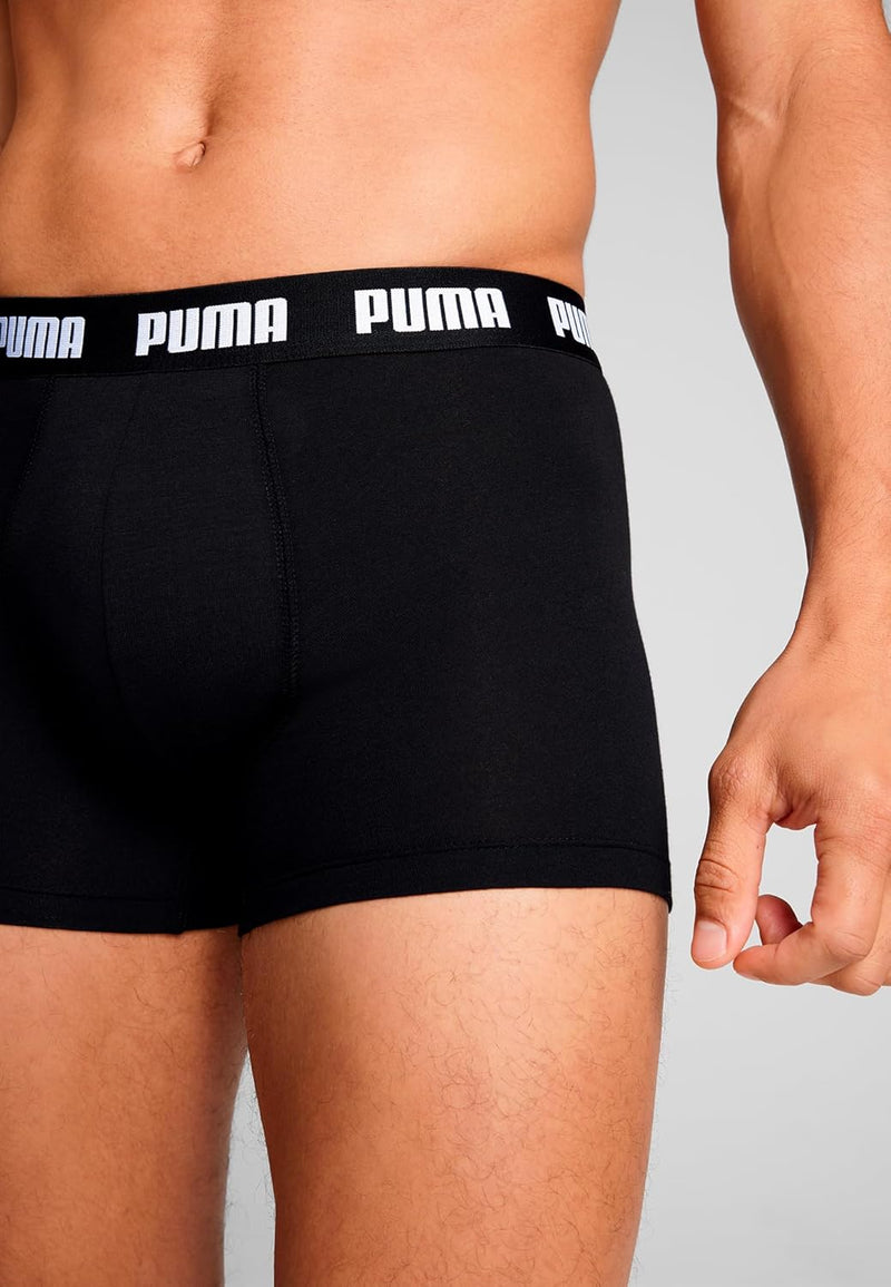 PUMA Boxer Briefs Boxershorts Men Herren Everyday Unterhose Pant Unterwäsche 6 er Pack , Farbe:001 -