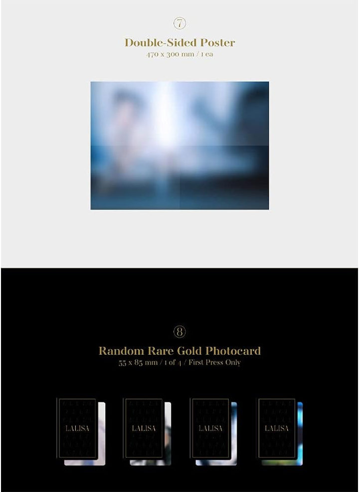 Lalisa Lisa First Single Album [inkl. Vorbestellung] (BLACK VER.), BLACK VER.