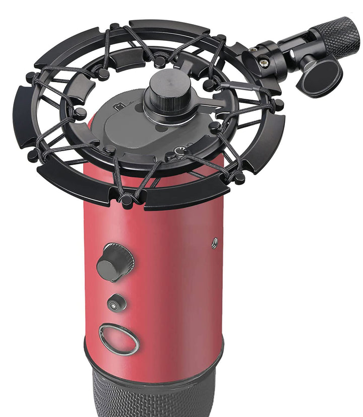 Shock Mount für Blue Yeti und Yeti Pro, Mikrofonspinne Reduziert Vibration und Verbessert die Aufnah
