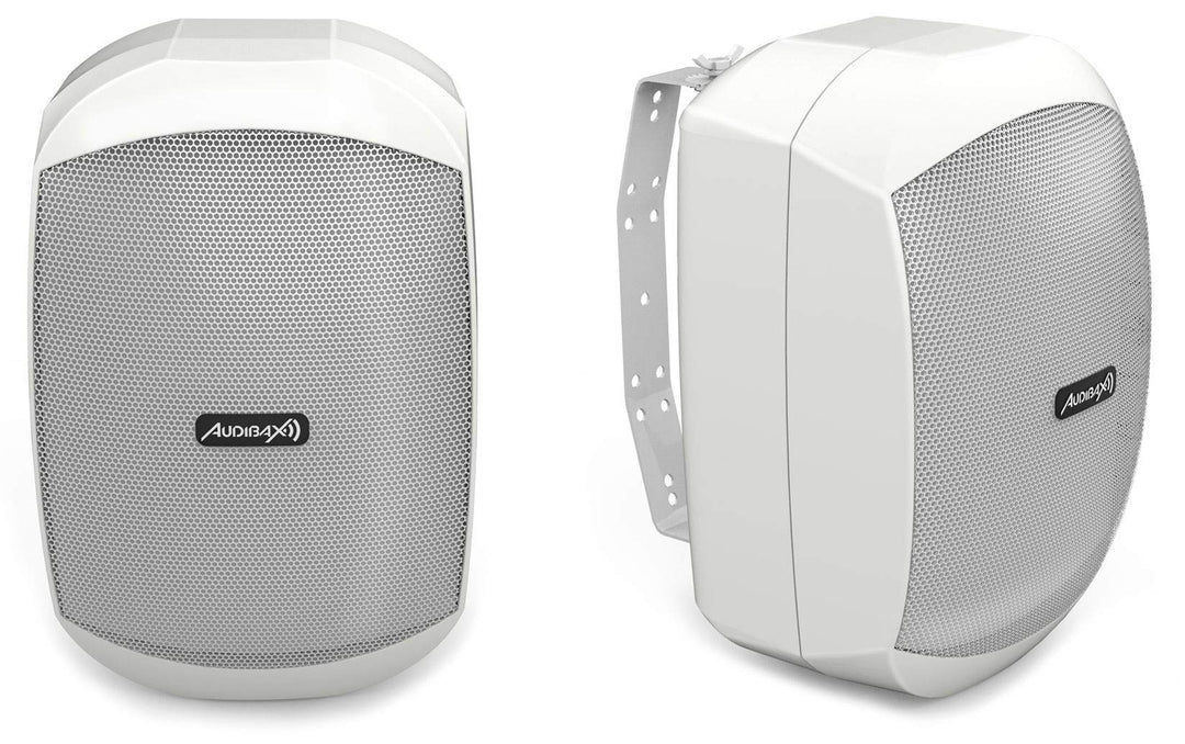 Audibax OVO 5 White Pareja de Altavoces Pasivos Pared 5 Pulgadas 100v / 8 Ohm IP65