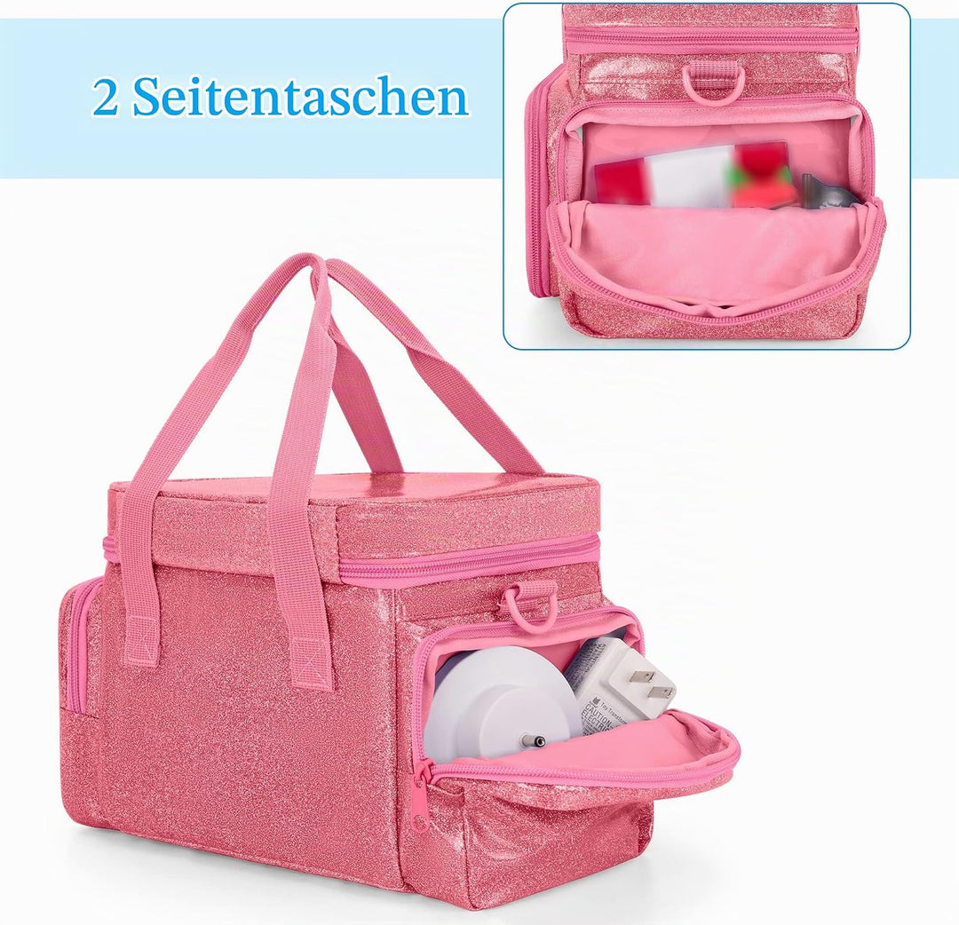LoDrid Tragetasche kompatibel mit Tonie, Aufbewahrungstasche Organizer für Audio-Player-Set und Zube