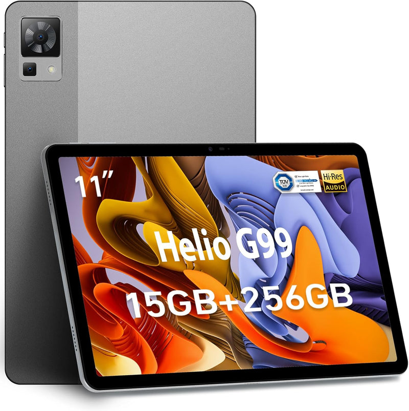 DOOGEE T30 PRO Android 13 Tablet 11 Zoll, 2.5K Display Helio G99 Octa-Core 15GB RAM 256GB ROM (2TB T