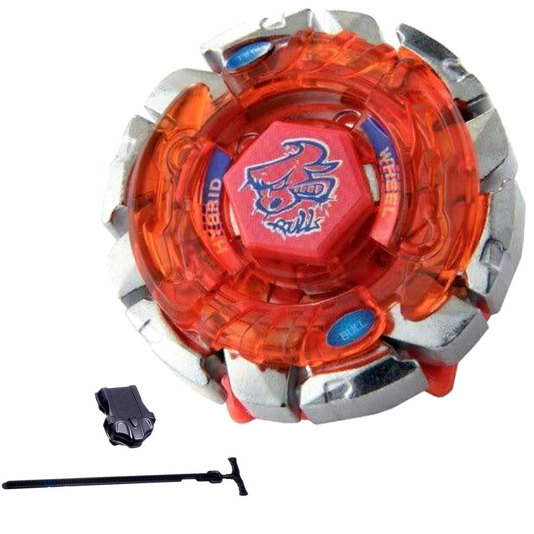 Elrozo Rapidity Dark Bull + Launcher Kreisel für Metal Fusion 4d Fury Arena