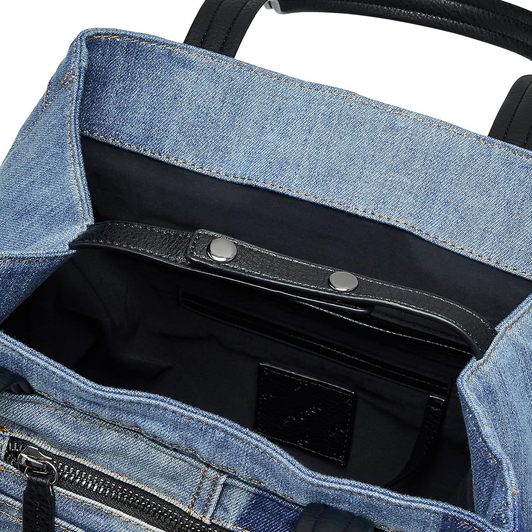 Desigual Damen-Einkaufstasche Denim 21waxd20 Einzigartiges Denim